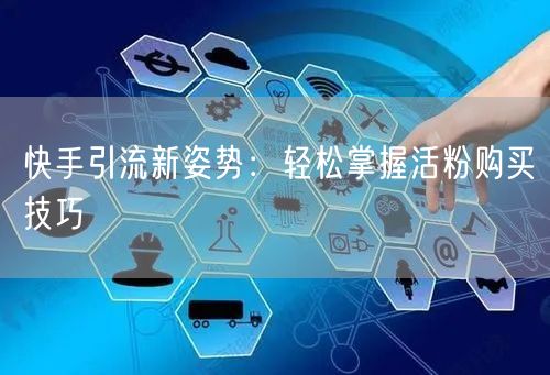 快手引流新姿势：轻松掌握活粉购买技巧